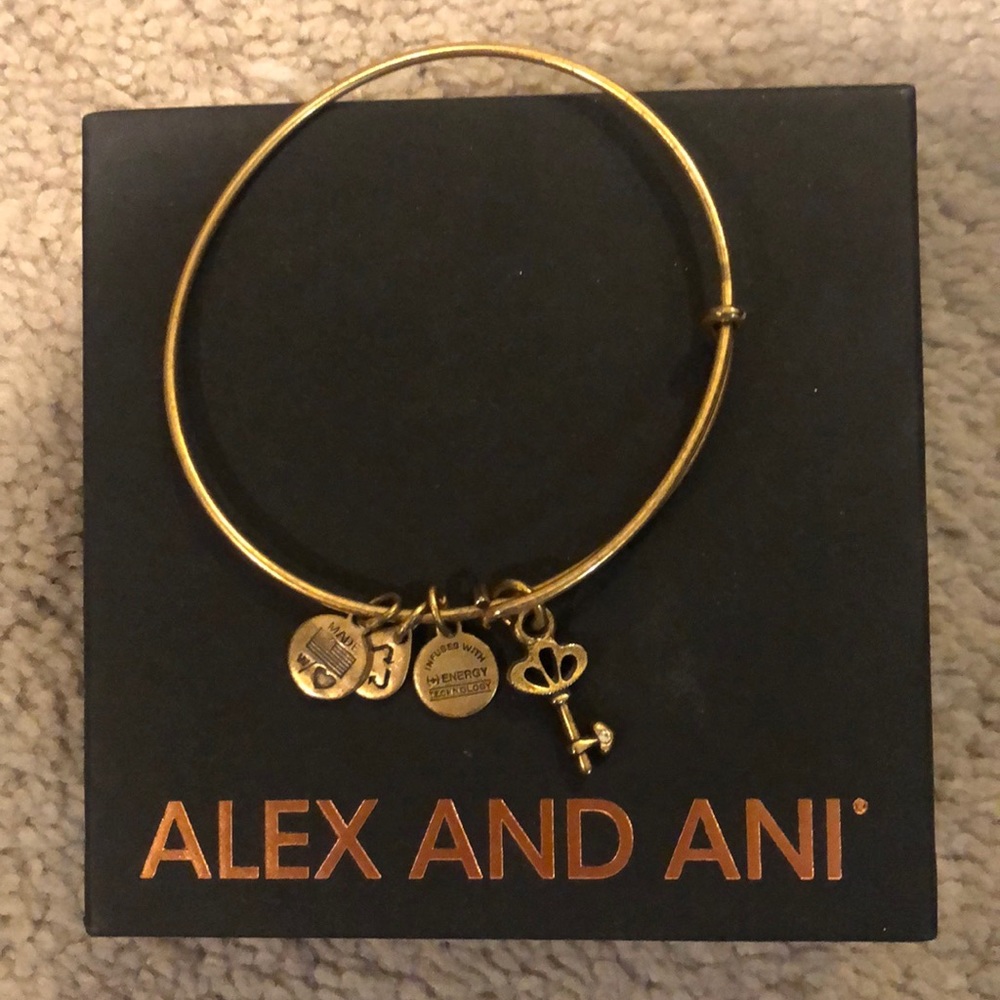 Alex an Ani key bracelet